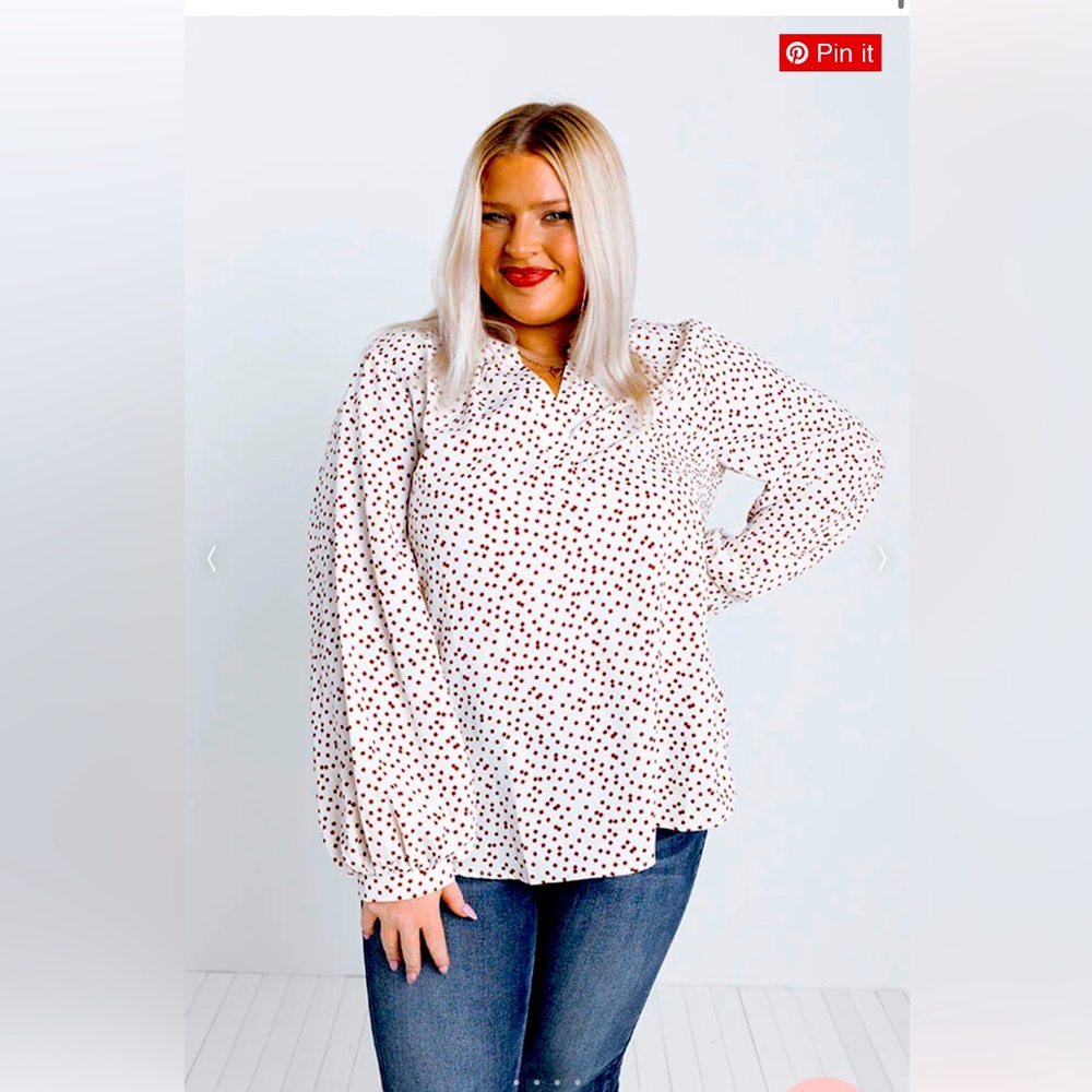 Impressions Boutique Movie Reel Shift Top Sz. 2x